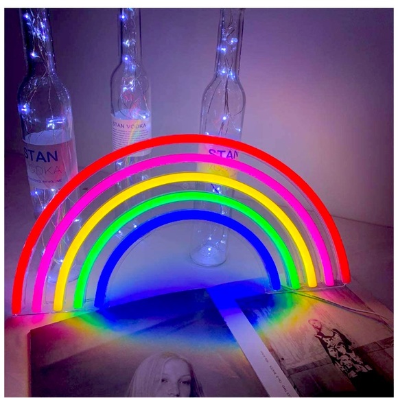 Neon Colorful Rainbow LED Light Wall Decor/Art - Picture 6 of 6